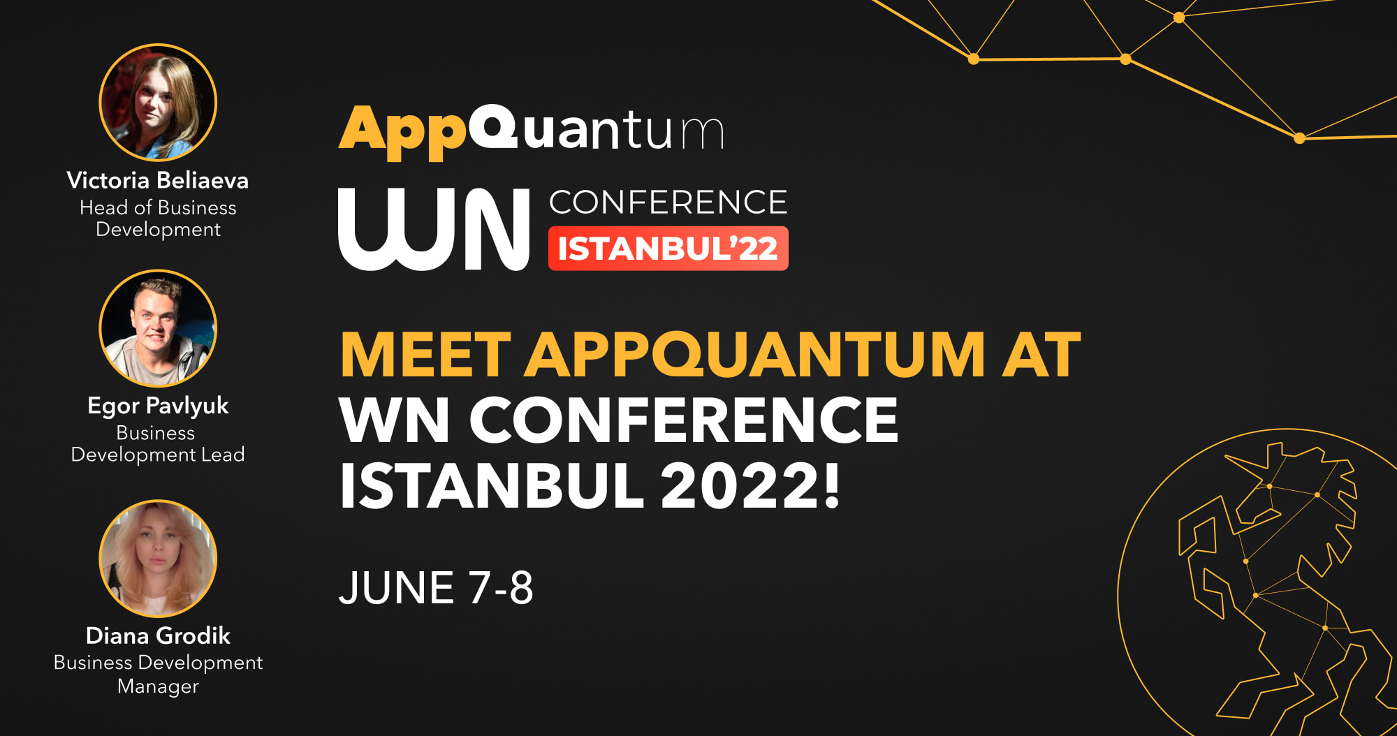 Meet AppQuantum at WN Conference Istanbul 2022!